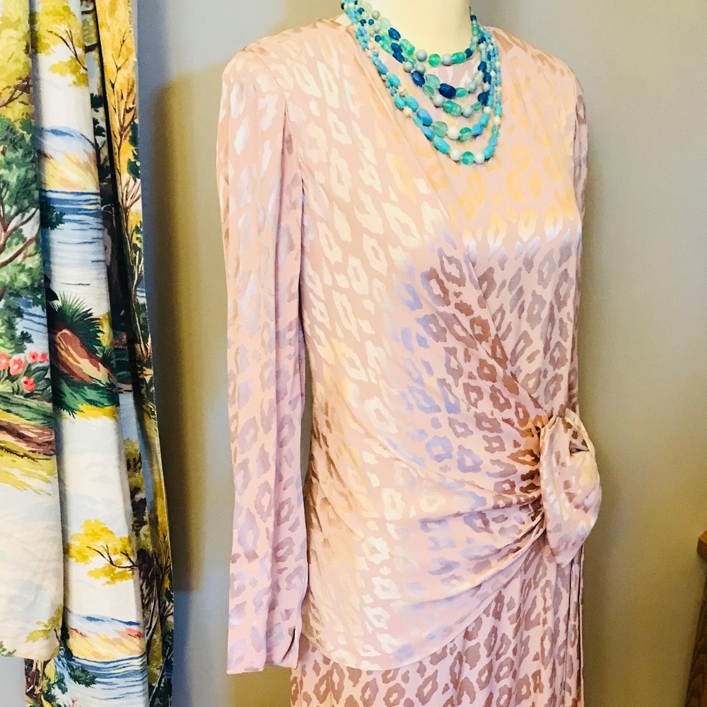 Vintage Hand Sewn ART DECO Reproduction Dress!